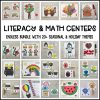 20+ Themed Literacy & Math Centers Bundle - Modern Preschool